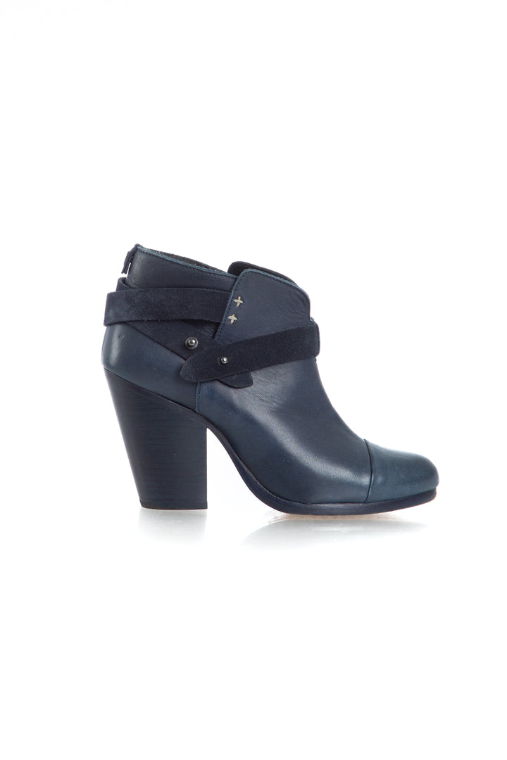 Bota Rag & Bone azul, vista frontal – ClosetRehab