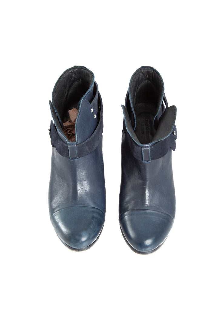 Bota Rag & Bone azul, detalle 10 – ClosetRehab