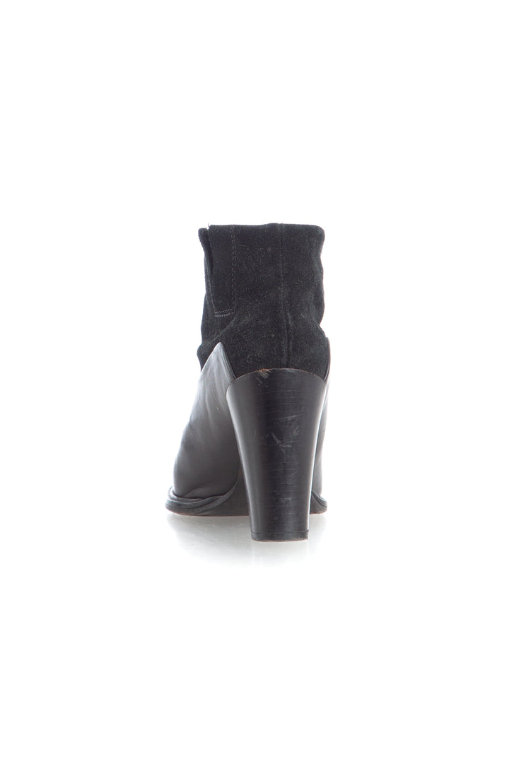 Bota All Saints negro, detalle – ClosetRehab