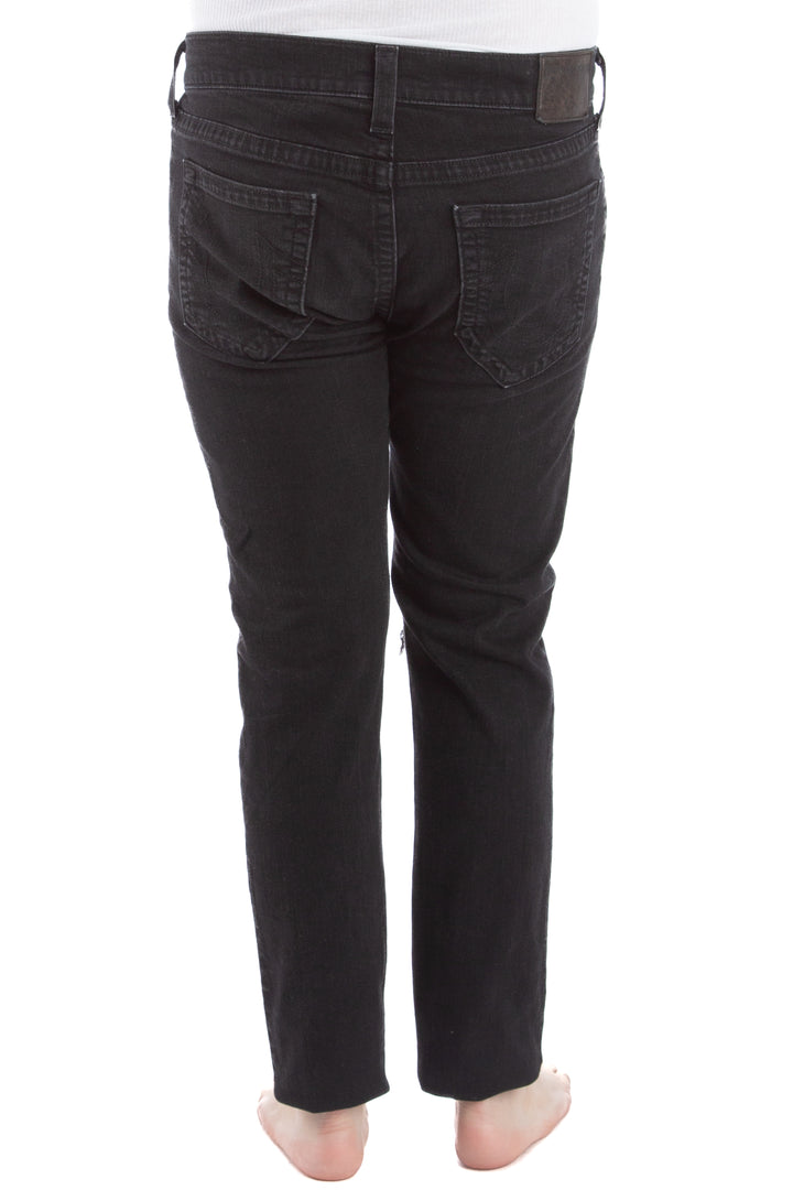 Jeans True Religion negro, vista lateral – ClosetRehab