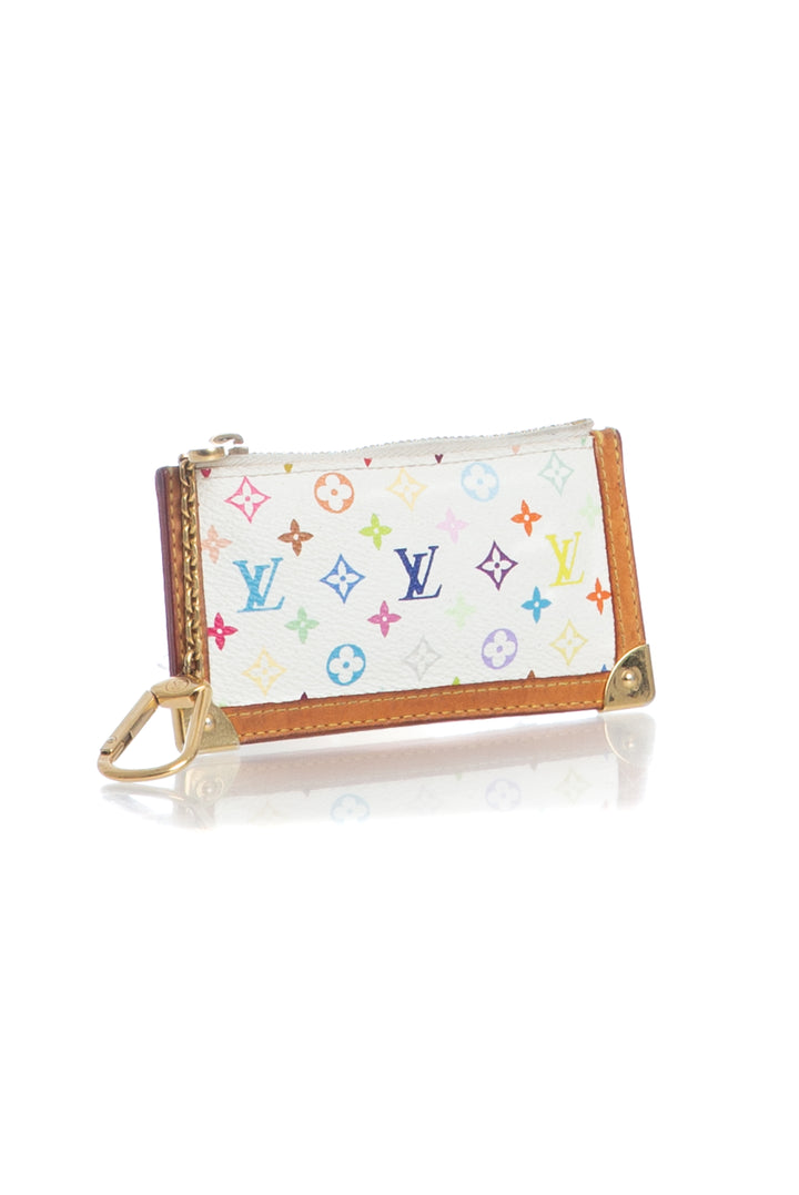 Monedero Louis Vuitton blanco, vista posterior – ClosetRehab