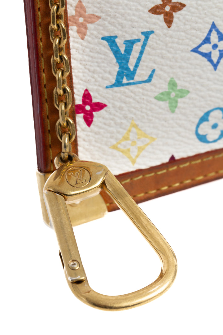 Monedero Louis Vuitton blanco, detalle 6 – ClosetRehab