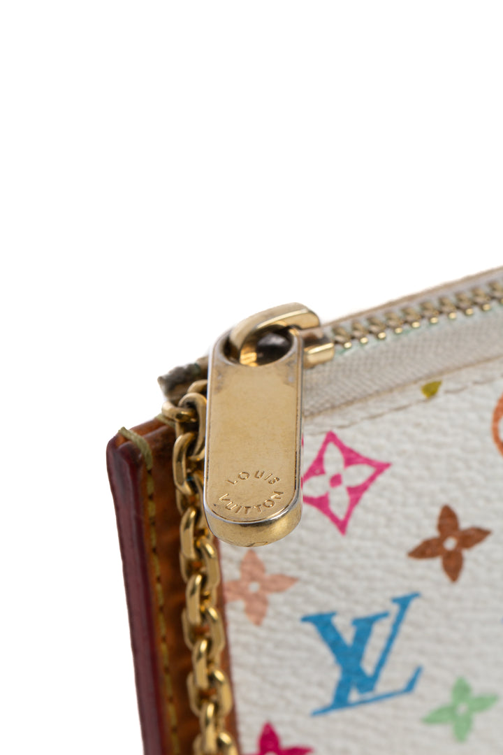 Monedero Louis Vuitton blanco, detalle 7 – ClosetRehab