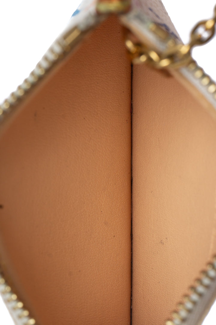 Monedero Louis Vuitton blanco, detalle 11 – ClosetRehab