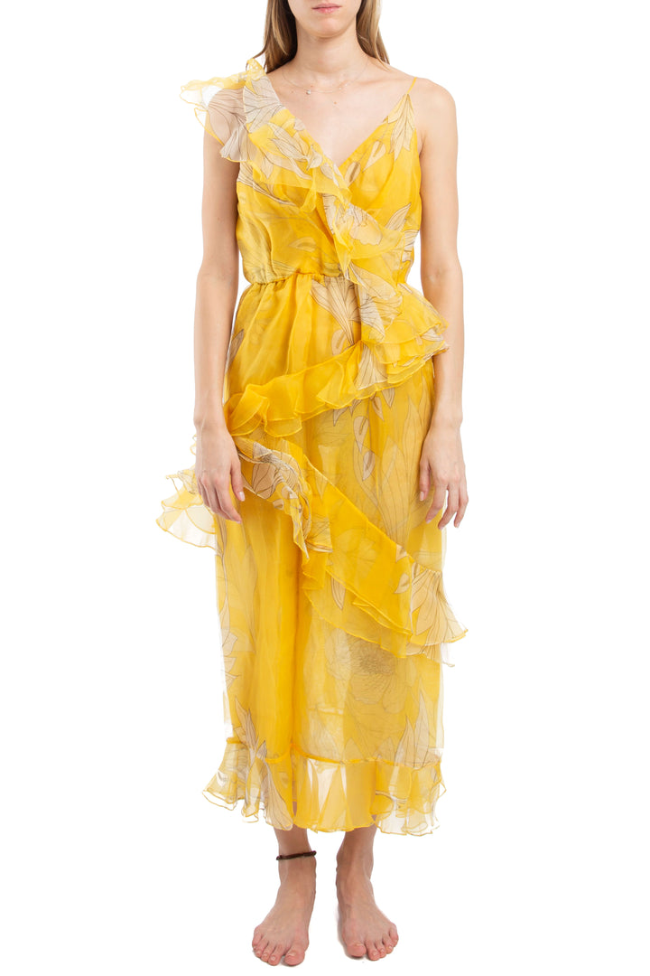 Vestido Johanna Ortiz, vista frontal – ClosetRehab