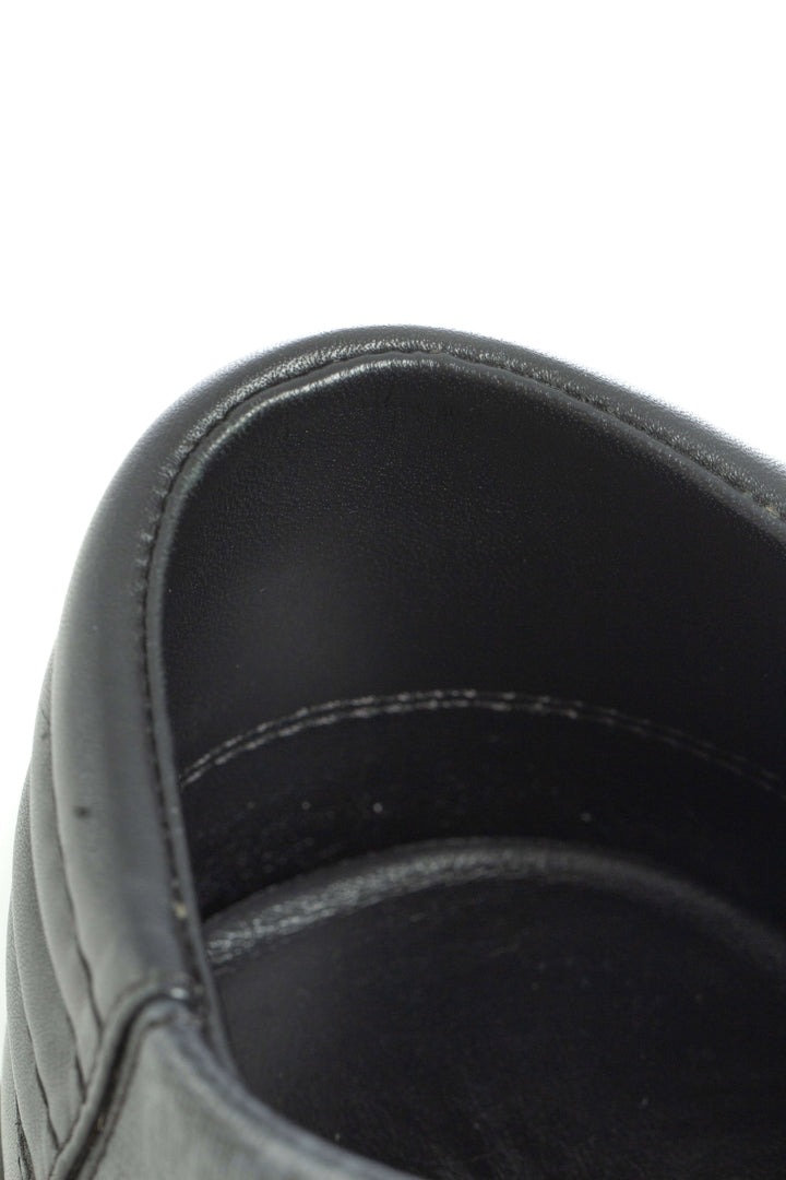Tenis Gucci negro GG Supreme, suela del tenis
