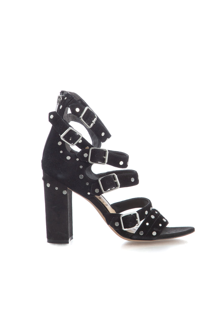 Zapato Sam Edelman negro, vista frontal – ClosetRehab
