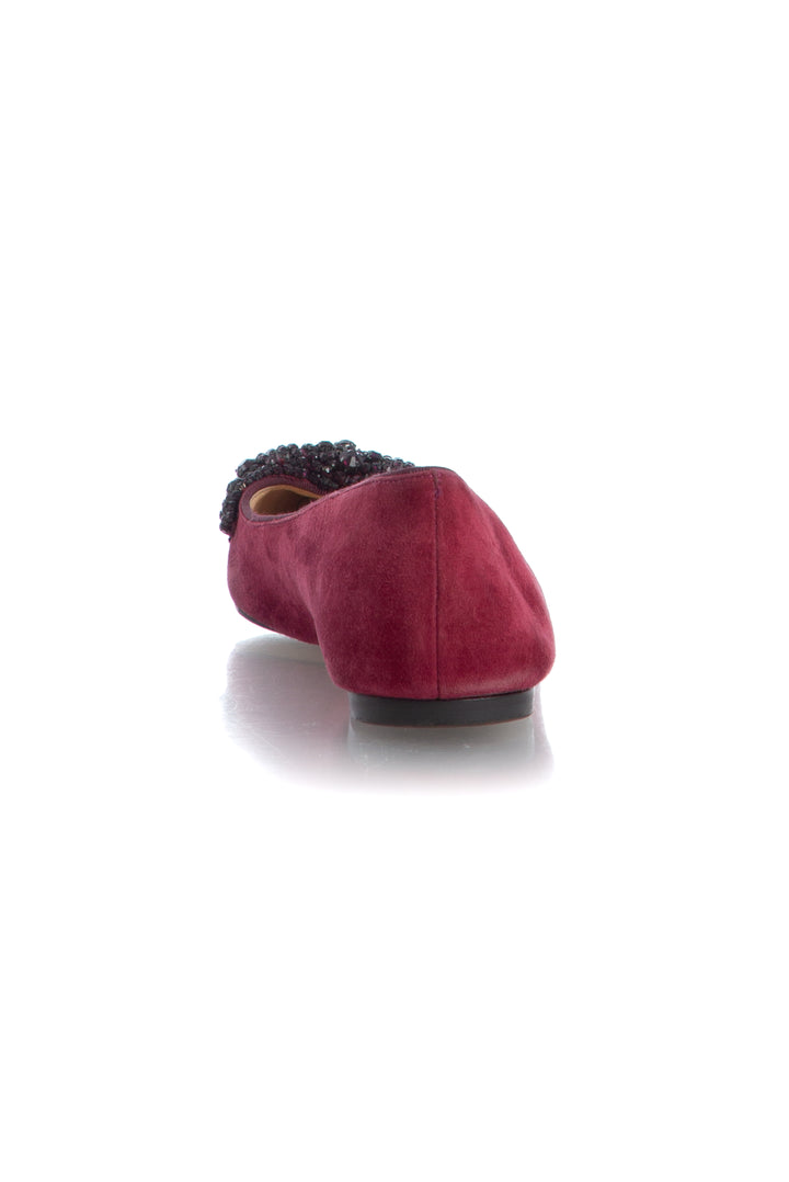 Zapato Tory Burch rojo, detalle – ClosetRehab