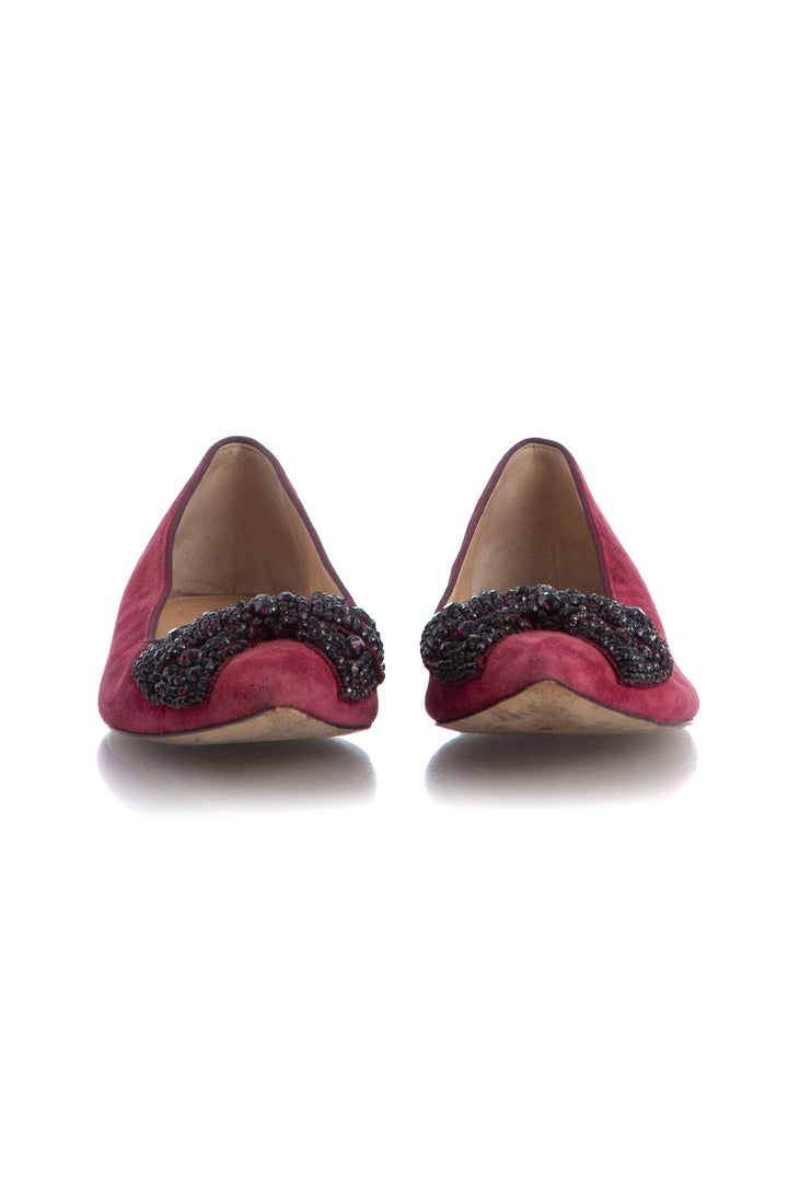 Zapato Tory Burch rojo, detalle 6 – ClosetRehab