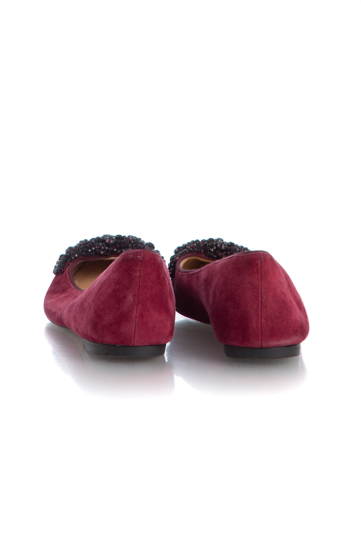 Zapato Tory Burch rojo, detalle 7 – ClosetRehab
