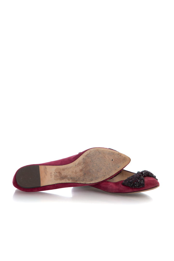 Zapato Tory Burch rojo, detalle 8 – ClosetRehab