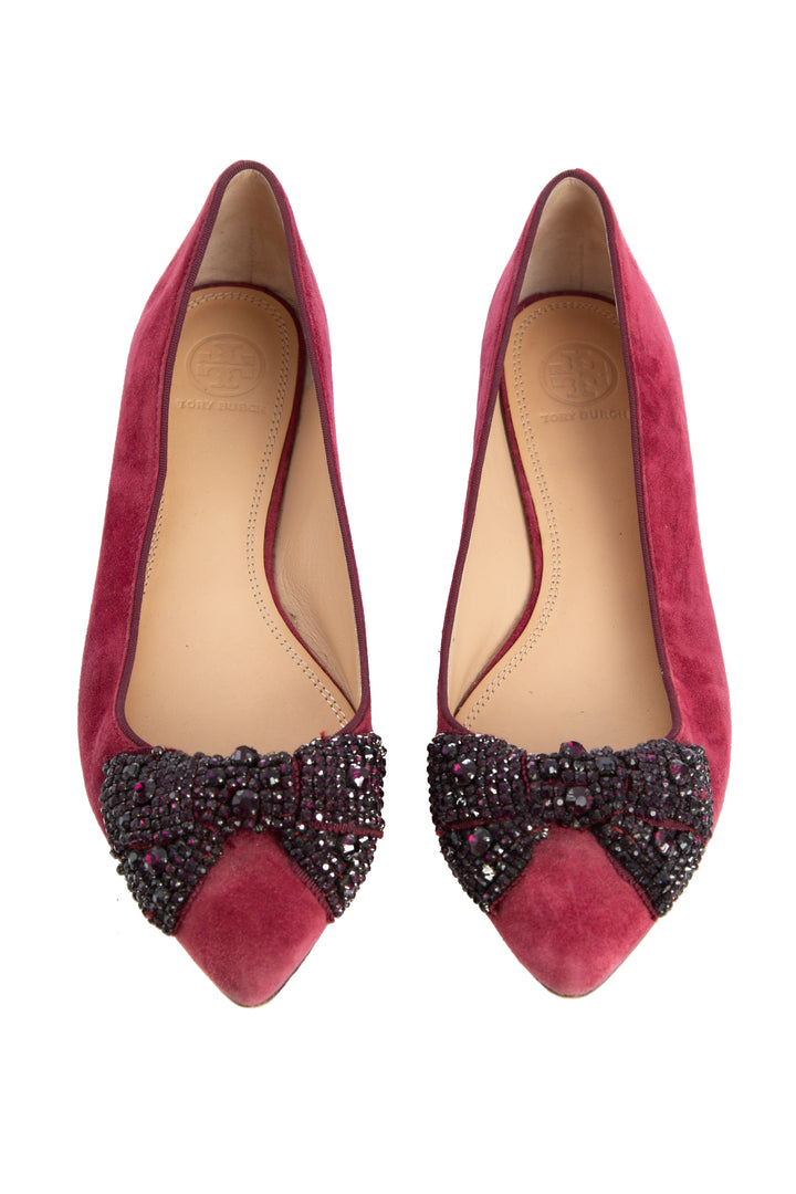 Zapato Tory Burch rojo, detalle 9 – ClosetRehab
