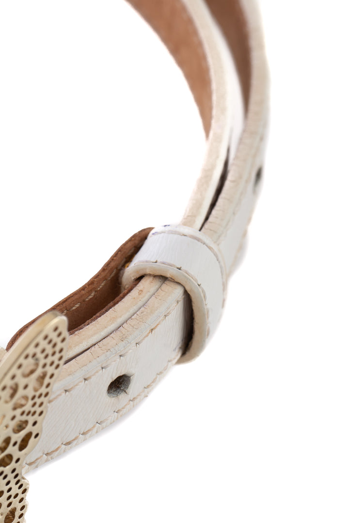 Cinturón Fendi blanco, detalle 6 – ClosetRehab