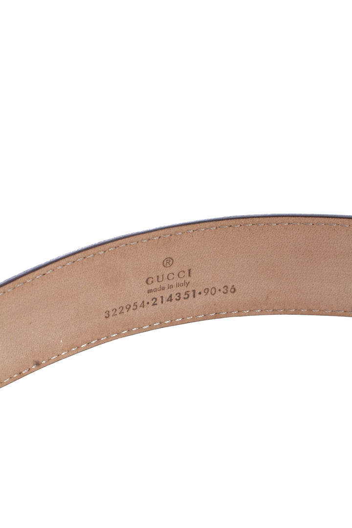 Cinturón Gucci azul, detalle 5 – ClosetRehab