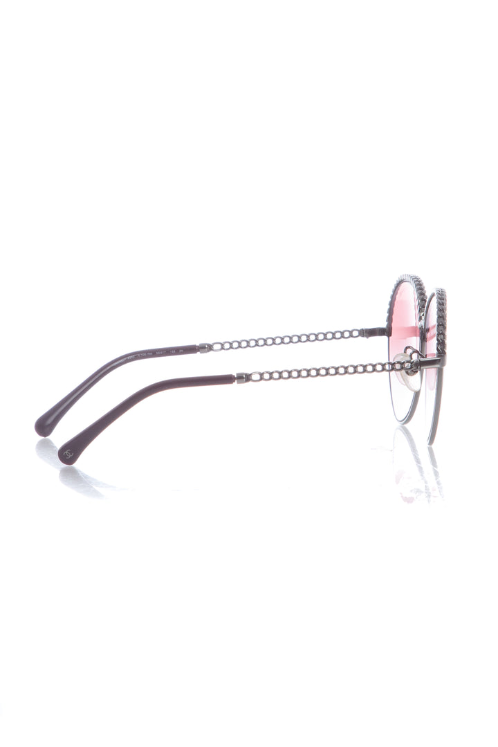 Lentes Chanel plateado, vista posterior – ClosetRehab