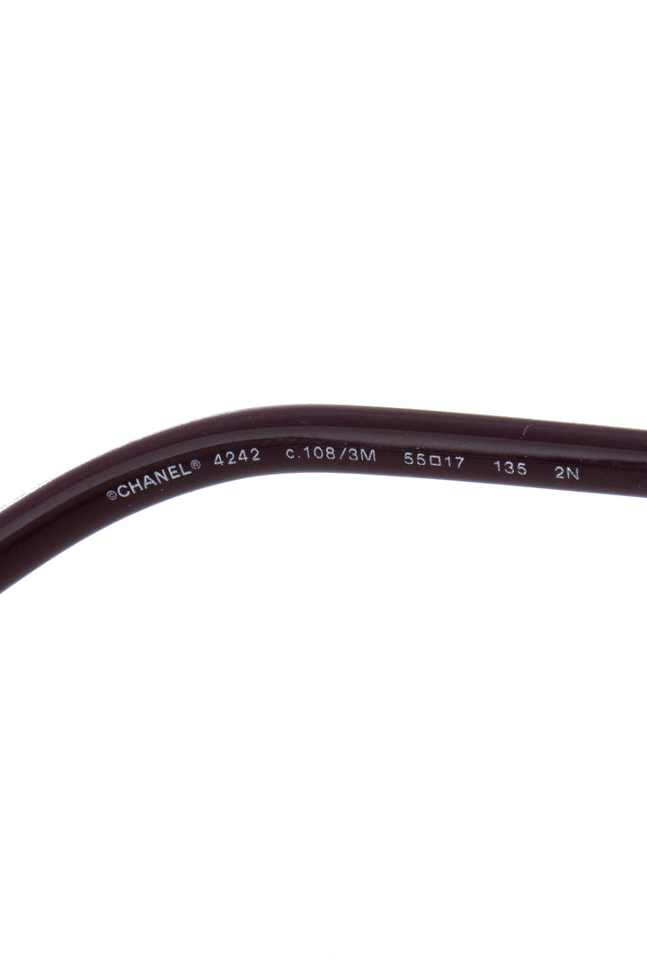 Lentes Chanel plateado, detalle 8 – ClosetRehab