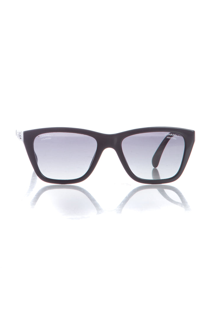 Lentes Chanel negro, vista posterior – ClosetRehab