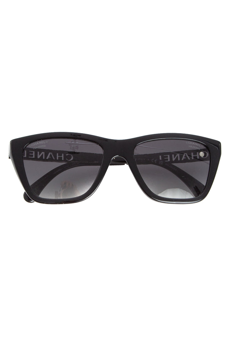 Lentes Chanel negro, detalle 7 – ClosetRehab