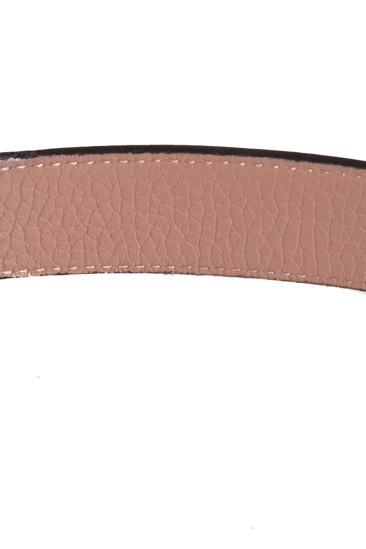 Cinturón Louis Vuitton blanco, detalle – ClosetRehab