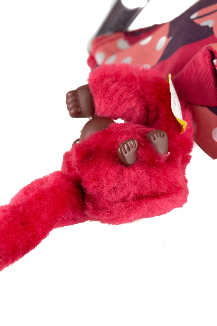 Bolsa Kipling rojo y rosa, detalle 9 – ClosetRehab