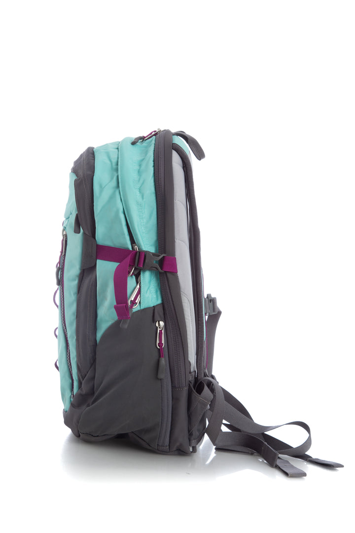 Mochila The North Face azul y gris, detalle 5 – ClosetRehab