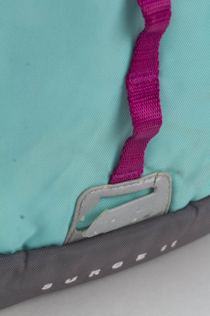 Mochila The North Face azul y gris, detalle 11 – ClosetRehab