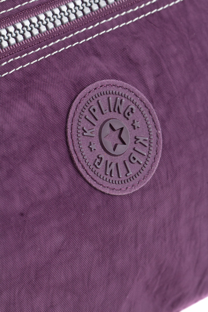 Bolsa Kipling morado, detalle 7 – ClosetRehab