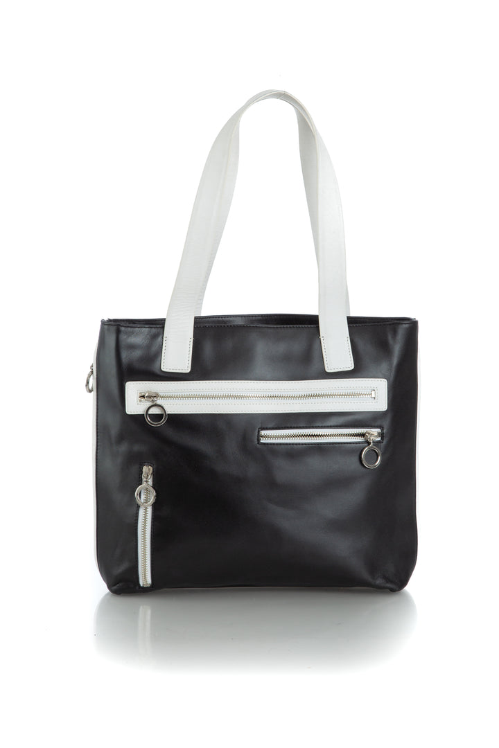 Bolsa DKNY negro, vista frontal – ClosetRehab