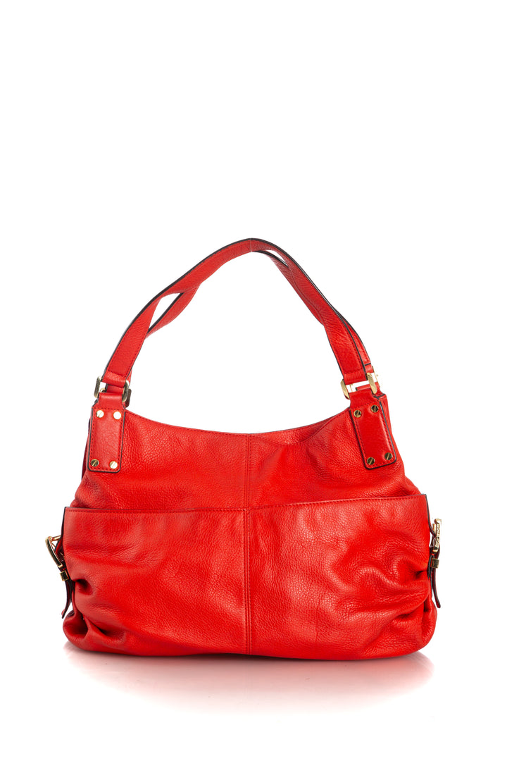 Bolsa Michael Kors rojo, detalle – ClosetRehab