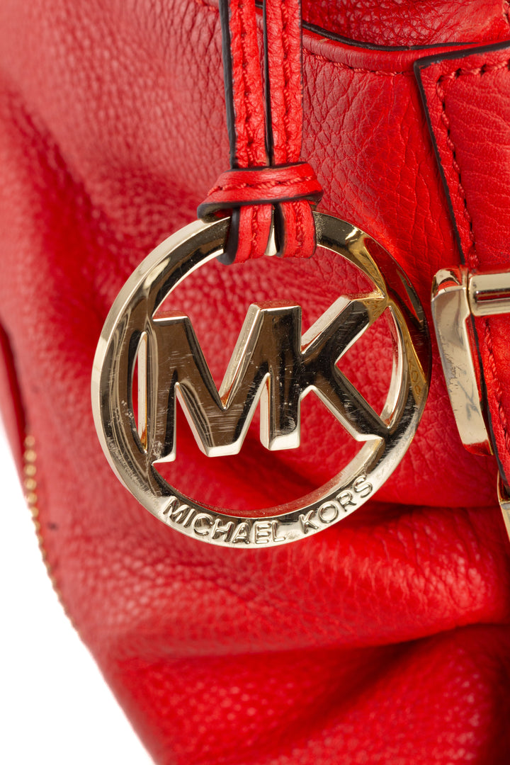 Bolsa Michael Kors rojo, detalle 9 – ClosetRehab