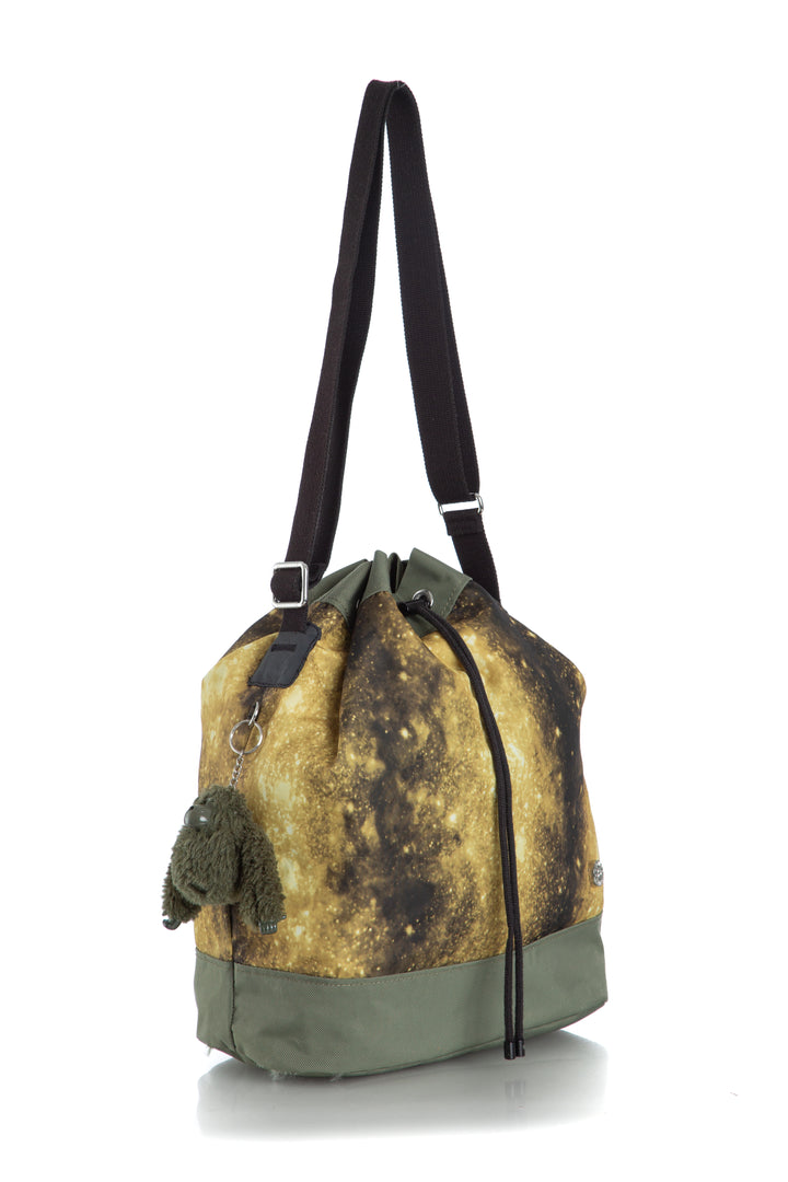 Bolsa Kipling verde, vista posterior – ClosetRehab