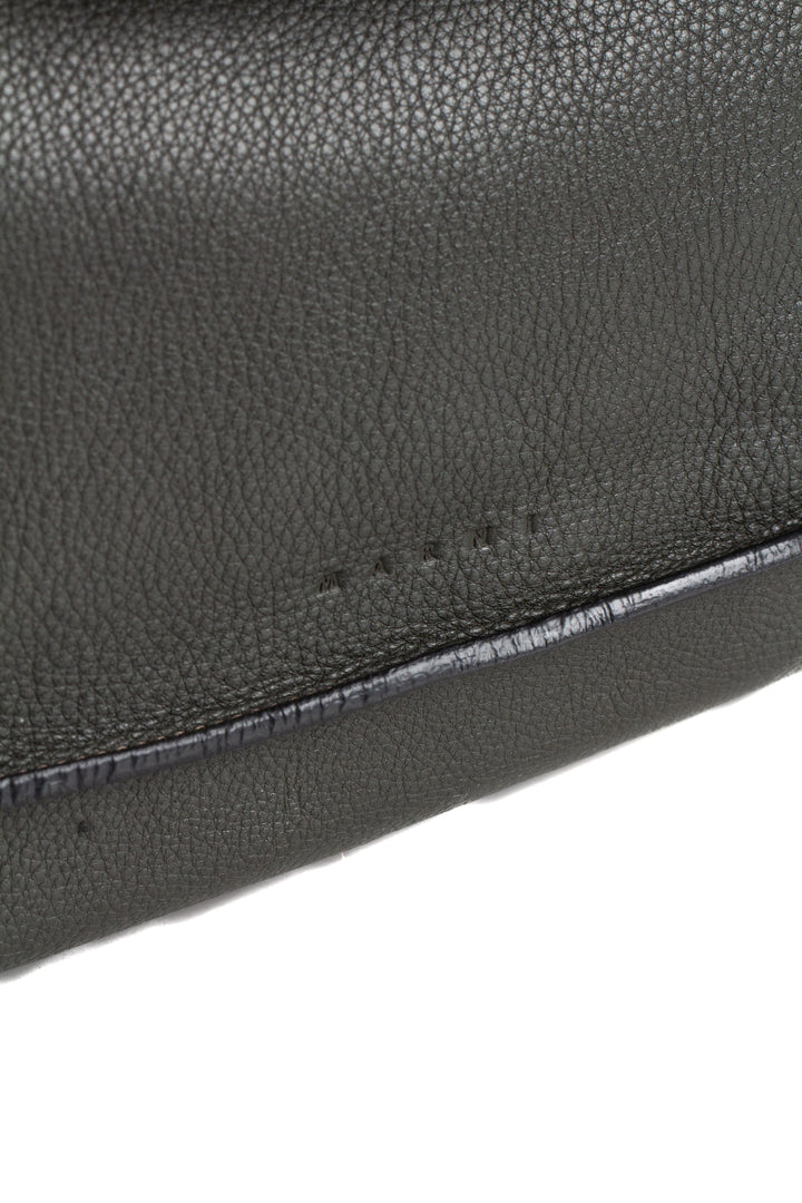 Bolsa Marni verde olivo y verde, detalle 10 – ClosetRehab