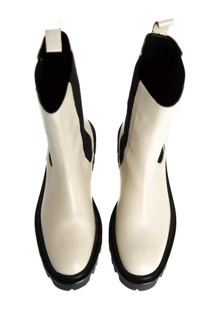 Bota Zara blanco, detalle 8 – ClosetRehab