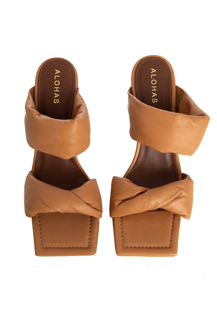Zapato alohas café, detalle 7 – ClosetRehab