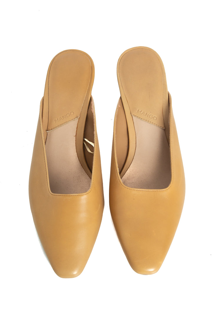 Zapato Mango café, detalle 7 – ClosetRehab