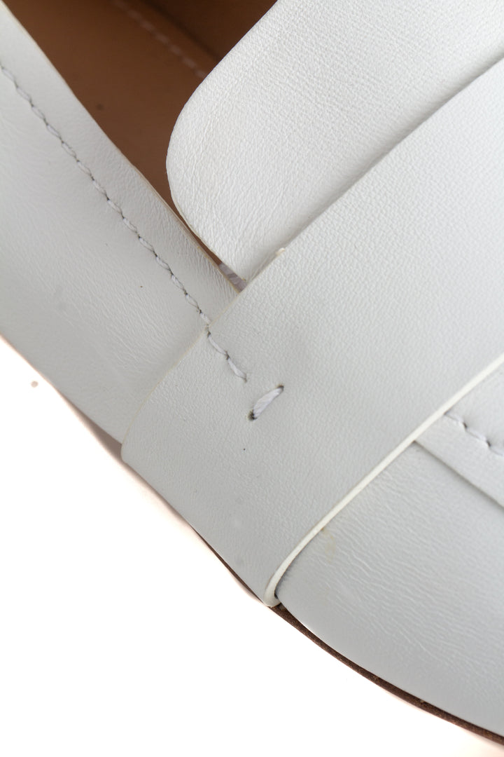 Zapato Mansur Gavriel blanco, detalle 10 – ClosetRehab