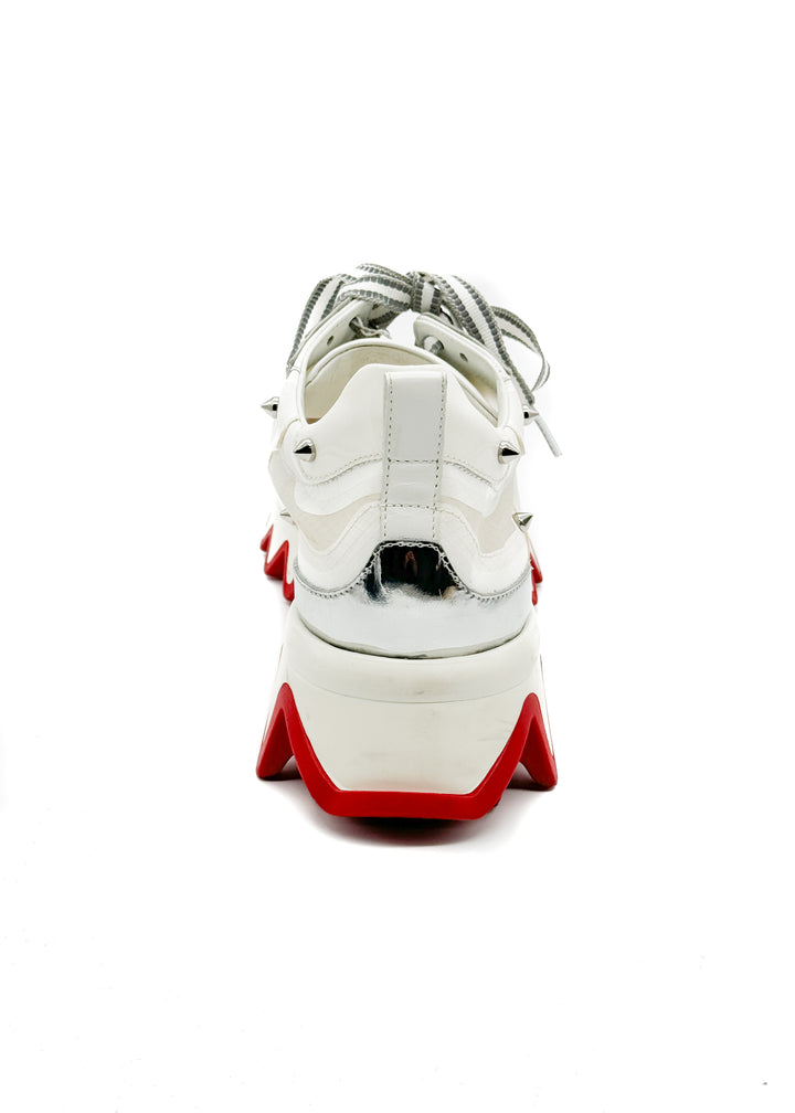 Zapato Christian Louboutin blanco, detalle 5 – ClosetRehab