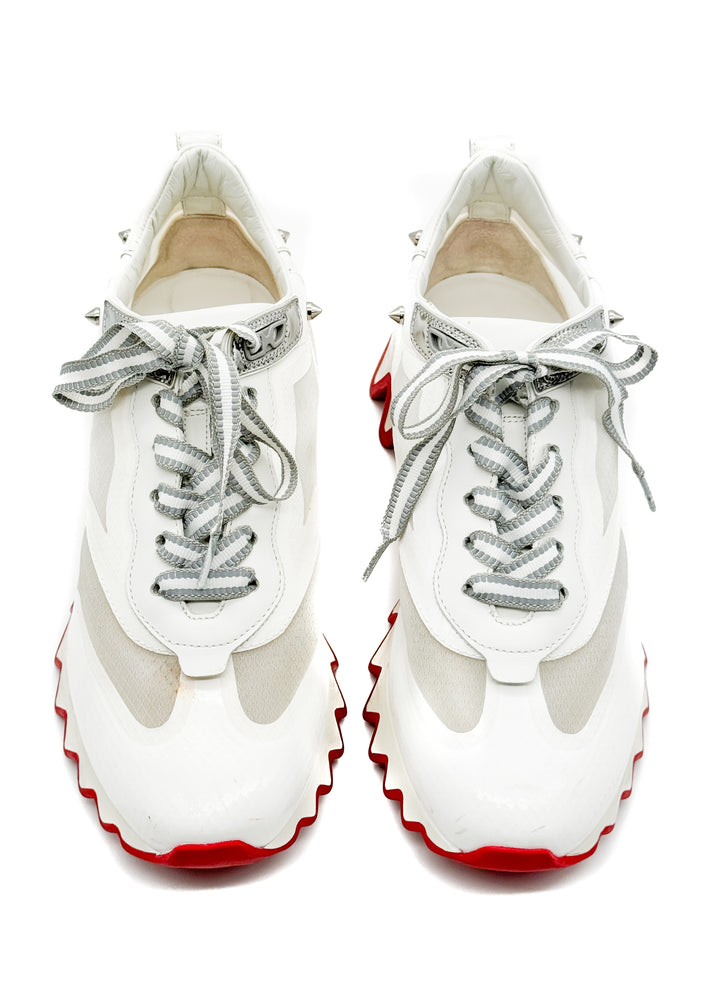 Zapato Christian Louboutin blanco, detalle 8 – ClosetRehab