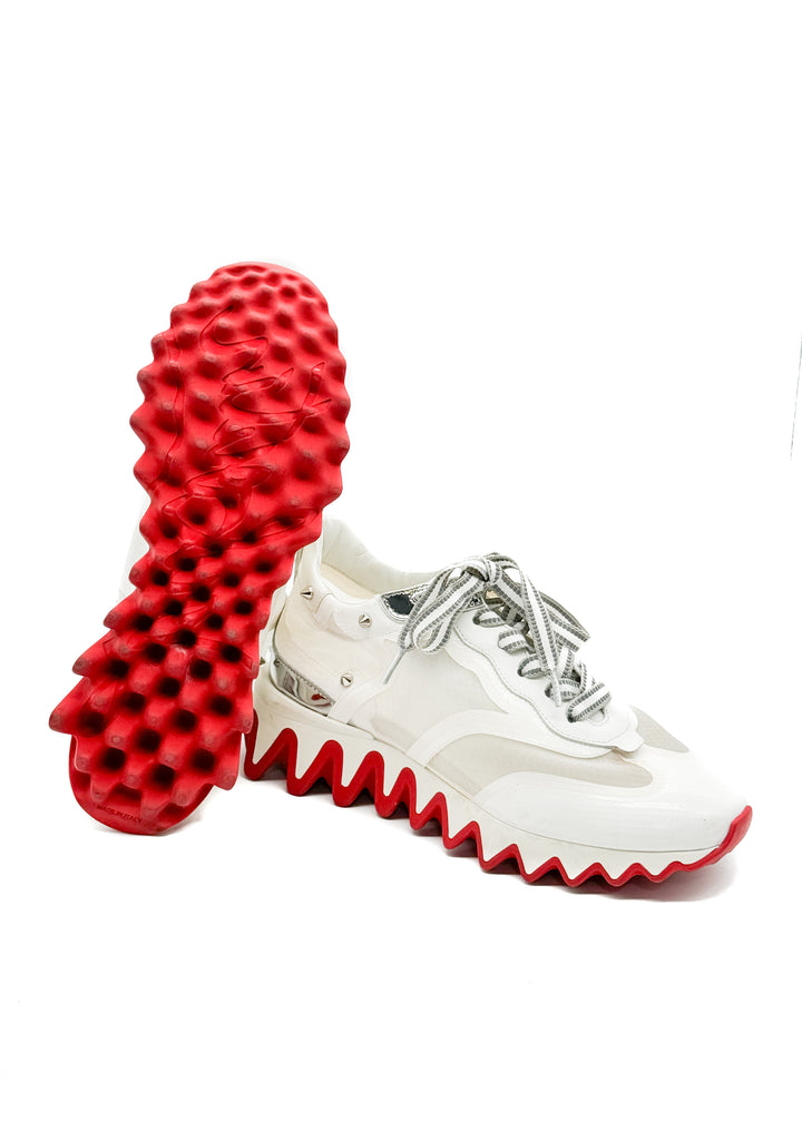 Zapato Christian Louboutin blanco, detalle 9 – ClosetRehab