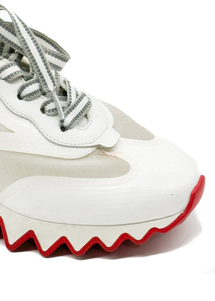 Zapato Christian Louboutin blanco, detalle 10 – ClosetRehab