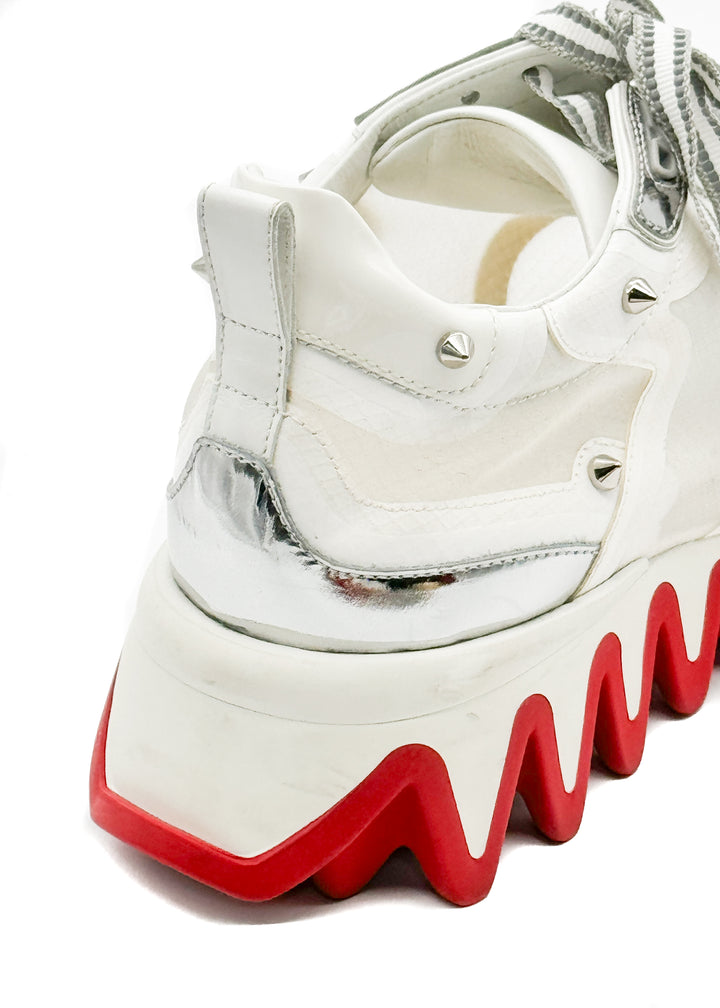 Zapato Christian Louboutin blanco, detalle 11 – ClosetRehab
