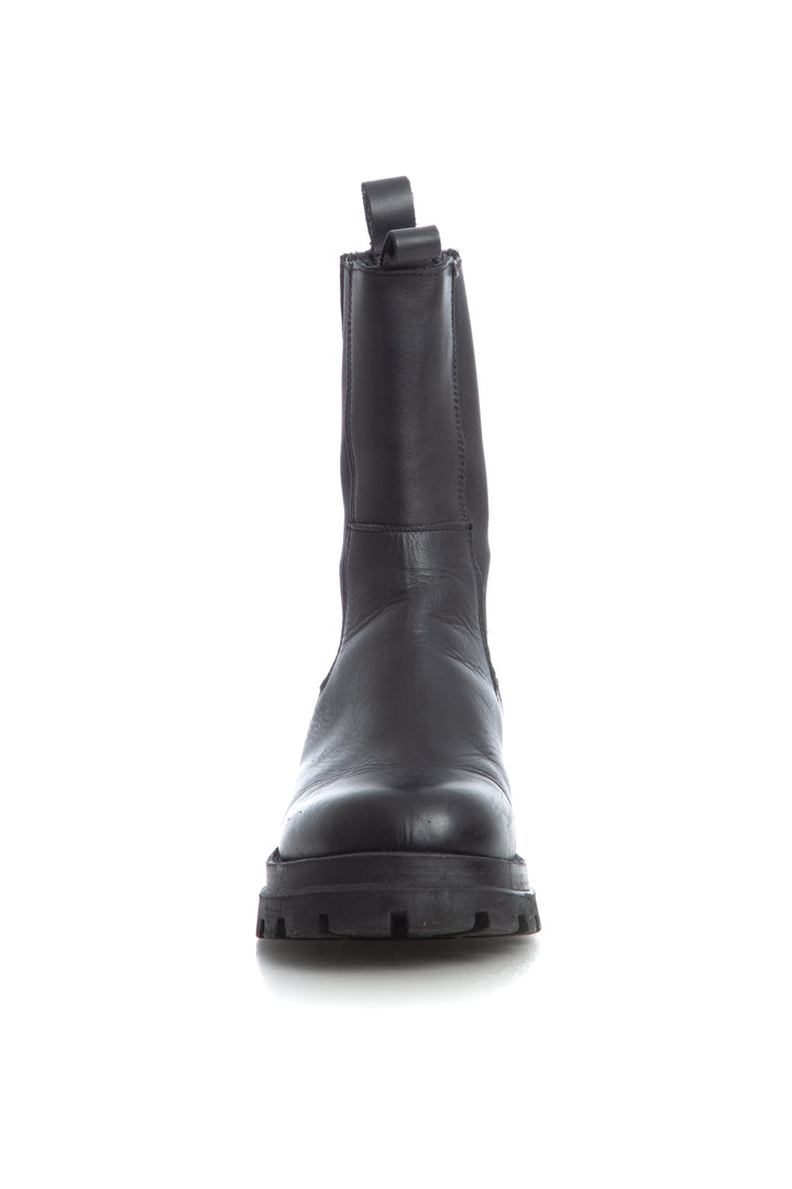 Bota Steve Madden negro, vista posterior – ClosetRehab