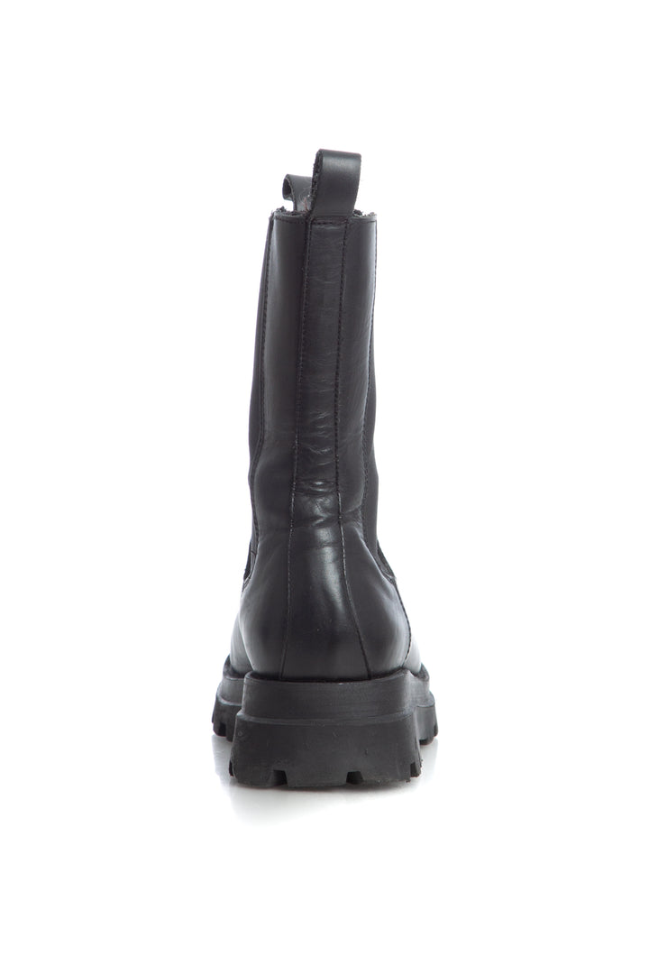 Bota Steve Madden negro, detalle – ClosetRehab
