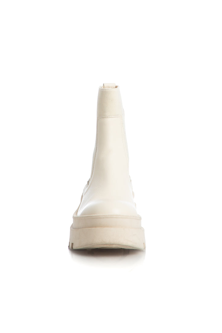 Bota Steve Madden beige, vista posterior – ClosetRehab