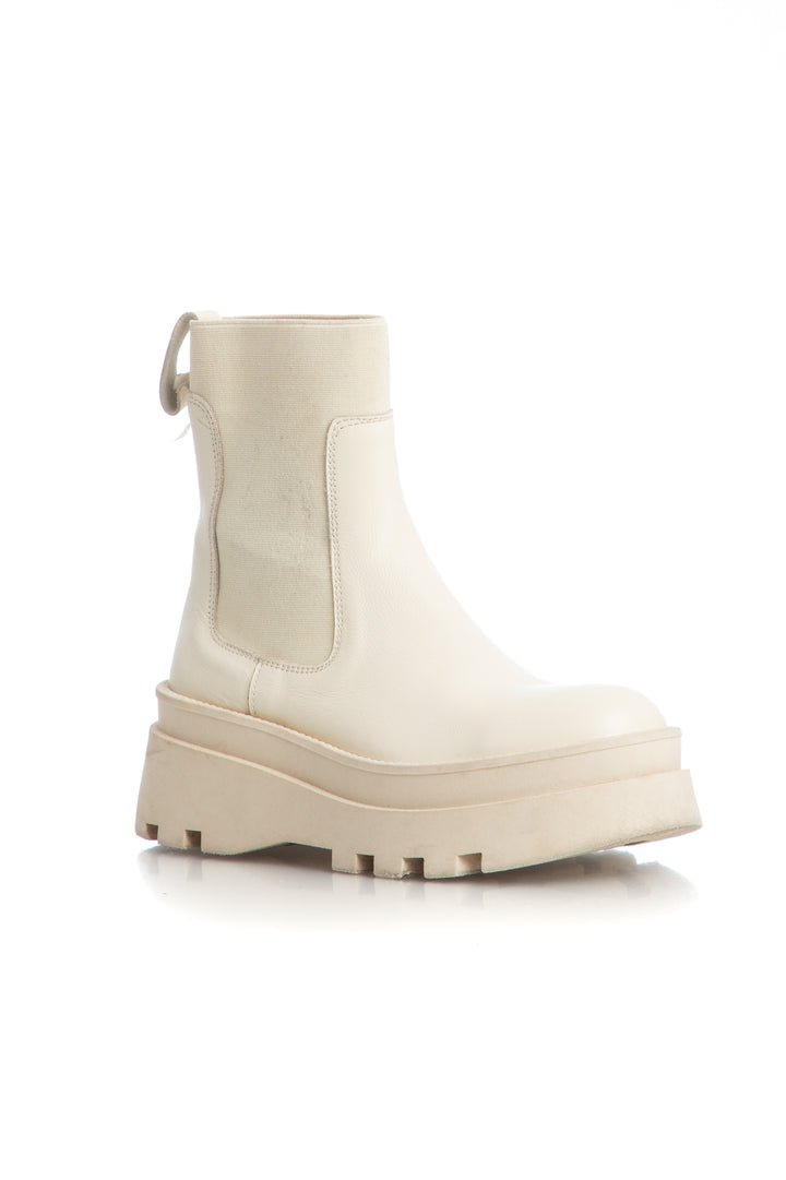 Bota Steve Madden beige, vista lateral – ClosetRehab