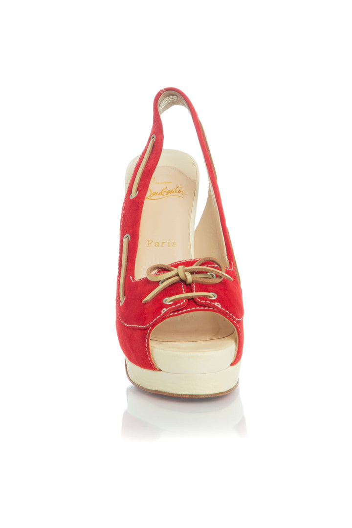 Zapato Christian Louboutin, vista posterior – ClosetRehab