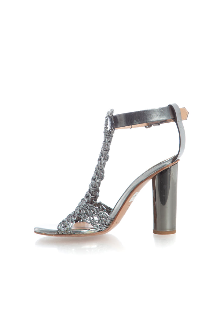 Zapato Intropia plata, detalle 5 – ClosetRehab