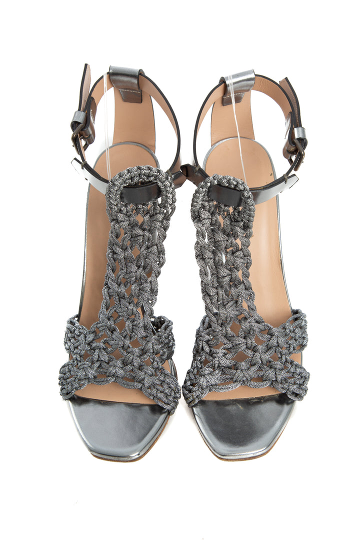 Zapato Intropia plata, detalle 7 – ClosetRehab