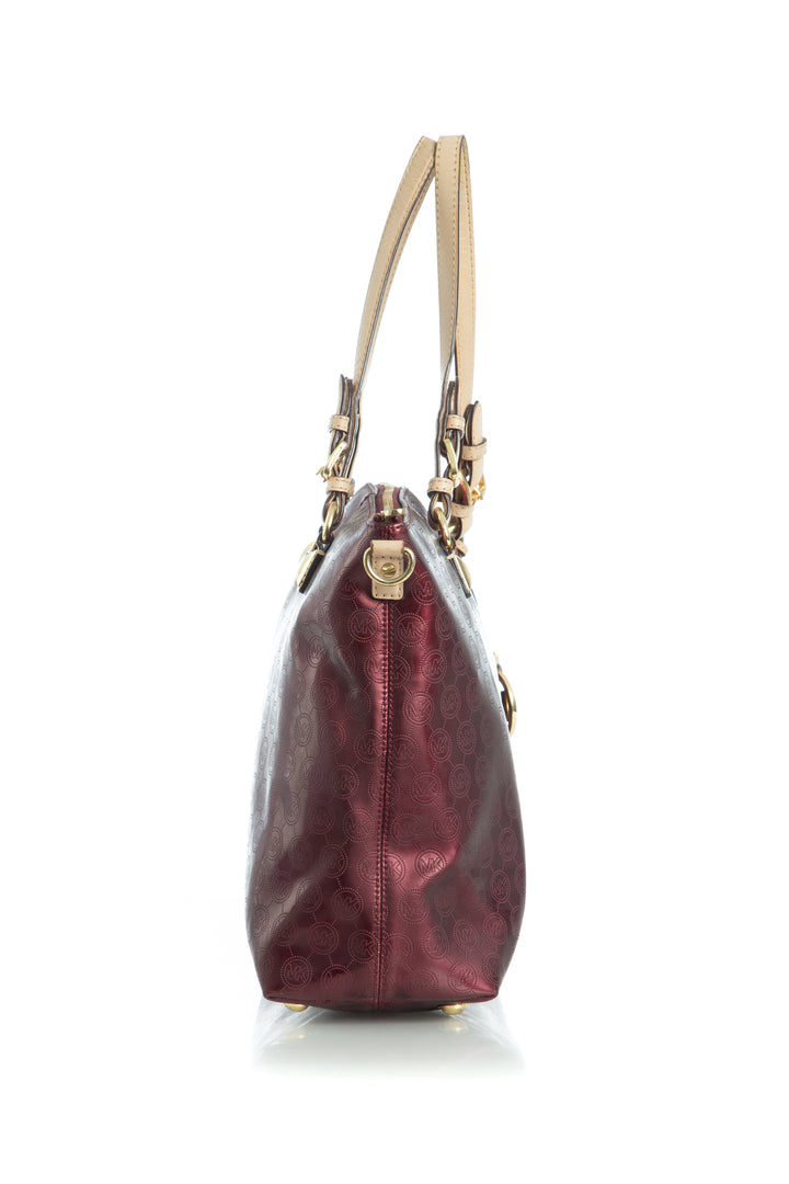 Bolsa Michael Kors rojo, detalle – ClosetRehab