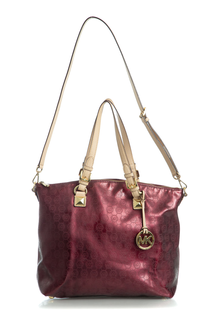 Bolsa Michael Kors rojo, detalle 7 – ClosetRehab